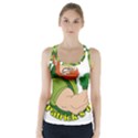 St. Patricks day Racer Back Sports Top View1