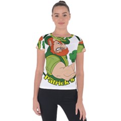 St  Patricks Day Short Sleeve Sports Top 