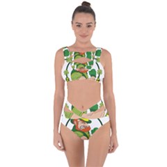 St  Patricks Day Bandaged Up Bikini Set  by Valentinaart