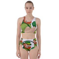 St  Patricks Day Racer Back Bikini Set