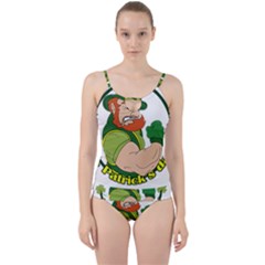 St  Patricks Day Cut Out Top Tankini Set by Valentinaart