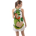 St. Patricks day Halter Tie Back Chiffon Dress View2