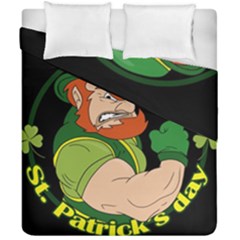 St  Patricks Day Duvet Cover Double Side (california King Size)