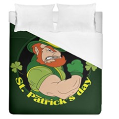 St  Patricks Day Duvet Cover (queen Size)