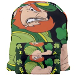 St  Patricks Day Giant Full Print Backpack by Valentinaart