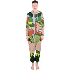 St  Patricks Day Hooded Jumpsuit (ladies) 