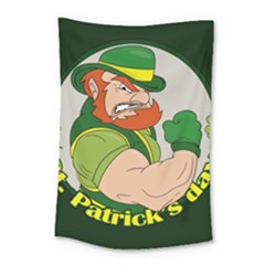 St  Patricks Day Small Tapestry by Valentinaart