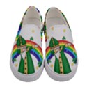  St. Patrick  Dabbing Women s Canvas Slip Ons View1