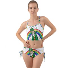  St  Patrick  Dabbing Mini Tank Bikini Set