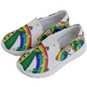  St. Patrick  Dabbing Kid s Lightweight Slip Ons View2