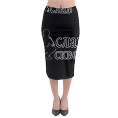 Slav Squat Midi Pencil Skirt