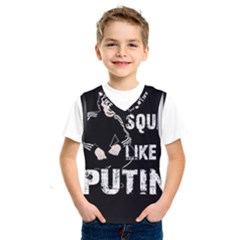 Squat Like Putin Kids  Sportswear by Valentinaart