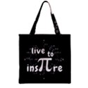 Pi day Zipper Grocery Tote Bag View2