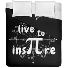 Pi Day Duvet Cover Double Side (california King Size) by Valentinaart