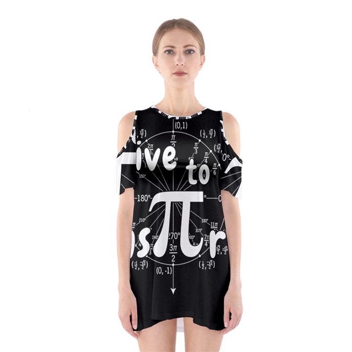 Pi day Shoulder Cutout One Piece