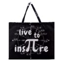 Pi day Zipper Large Tote Bag View1