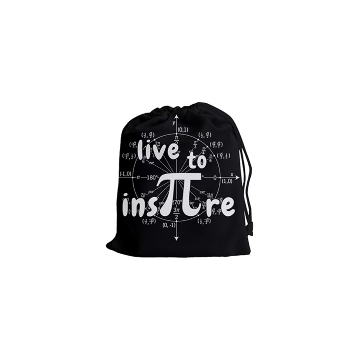 Pi day Drawstring Pouches (XS) 