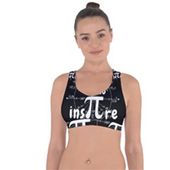 Pi Day Cross String Back Sports Bra by Valentinaart