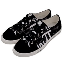 Pi Day Men s Low Top Canvas Sneakers by Valentinaart