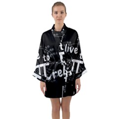 Pi Day Long Sleeve Kimono Robe by Valentinaart