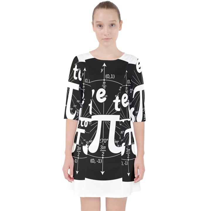 Pi day Pocket Dress