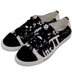 Pi Day Men s Low Top Canvas Sneakers by Valentinaart