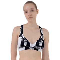 Stop Animal Abuse - Chimpanzee  Sweetheart Sports Bra by Valentinaart