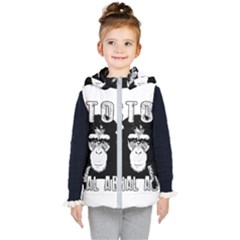 Stop Animal Abuse - Chimpanzee  Kid s Puffer Vest by Valentinaart