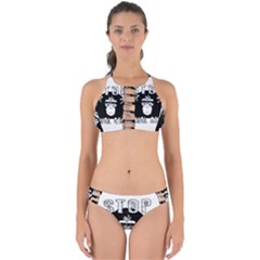 Stop Animal Abuse - Chimpanzee  Perfectly Cut Out Bikini Set by Valentinaart