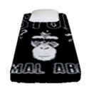 Stop Animal Abuse - Chimpanzee  Fitted Sheet (Single Size) View1