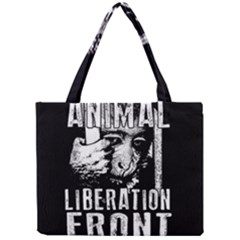 Animal Liberation Front - Chimpanzee  Mini Tote Bag by Valentinaart