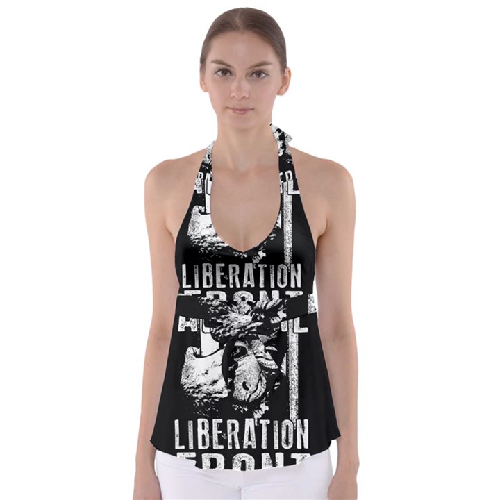 Animal Liberation Front - Chimpanzee  Babydoll Tankini Top