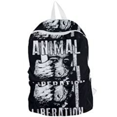 Animal Liberation Front - Chimpanzee  Foldable Lightweight Backpack