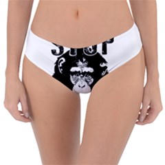 Stop Animal Testing - Chimpanzee  Reversible Classic Bikini Bottoms