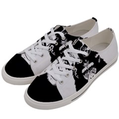 Stop Animal Testing - Chimpanzee  Women s Low Top Canvas Sneakers