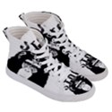 Stop Animal Testing - Chimpanzee  Women s Hi-Top Skate Sneakers View3