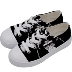 Stop Animal Testing - Chimpanzee  Kids  Low Top Canvas Sneakers