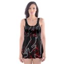 Stop Animal Testing - Rabbits  Skater Dress Swimsuit View1