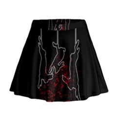 Stop Animal Testing - Rabbits  Mini Flare Skirt by Valentinaart