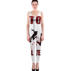 Stop Animal Testing - Rabbits  One Piece Catsuit by Valentinaart