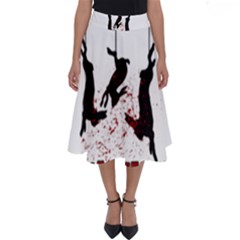 Stop Animal Testing - Rabbits  Perfect Length Midi Skirt by Valentinaart