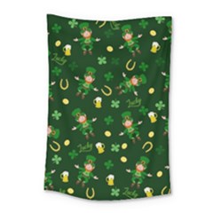 St Patricks Day Pattern Small Tapestry