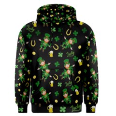 St Patricks Day Pattern Men s Pullover Hoodie by Valentinaart