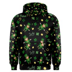 St Patricks Day Pattern Men s Pullover Hoodie by Valentinaart