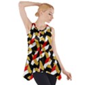 Colorful Abstract Pattern Side Drop Tank Tunic View1