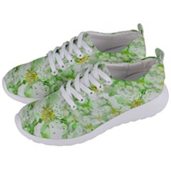 Light Floral Collage  Men s Lightweight Sports Shoes