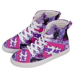 Purlpe Retro Pop Men s Hi-top Skate Sneakers