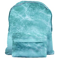 Green Ocean Splash Giant Full Print Backpack by snowwhitegirl