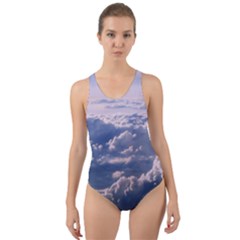 In The Clouds Cut-out Back One Piece Swimsuit