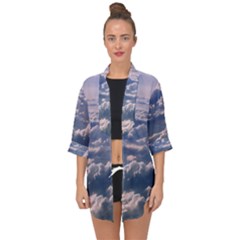 In The Clouds Open Front Chiffon Kimono